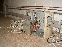 Router/Firewall (left) and server (Right)